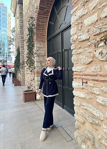Lacivert triko takım 