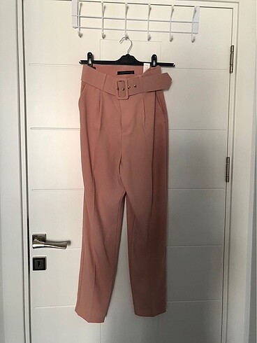 Kemerli klasik pantolon