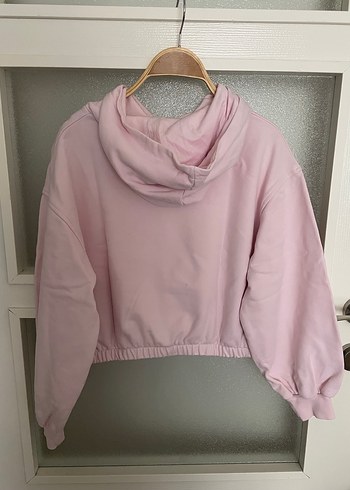 s Beden pembe Renk BG Store Crop Sweatshirt