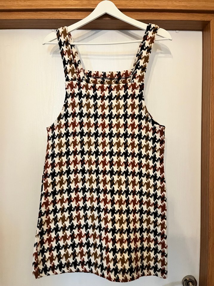 Kahverengi Bağlama Desenli Mutfak Önlüğü - Görsel 2