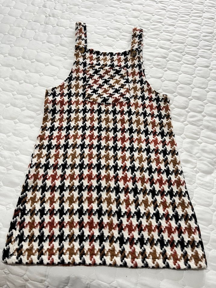 Kahverengi Bağlama Desenli Mutfak Önlüğü - Görsel 3