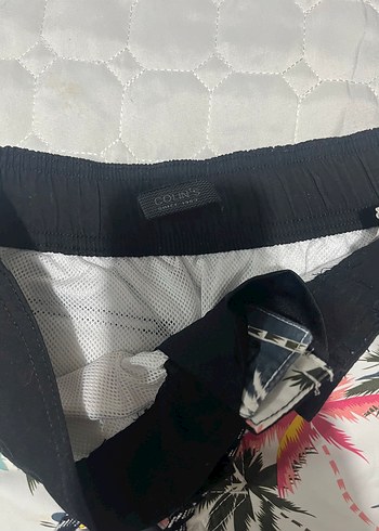 Erkek Çok Renkli Bağcıklı Şort - Görsel 3