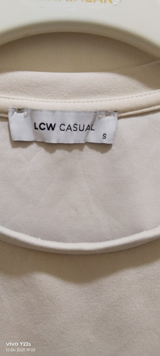 Gri Mini Kadın Tişört, Kısa Kollu, Salaş Kesim - Görsel 2