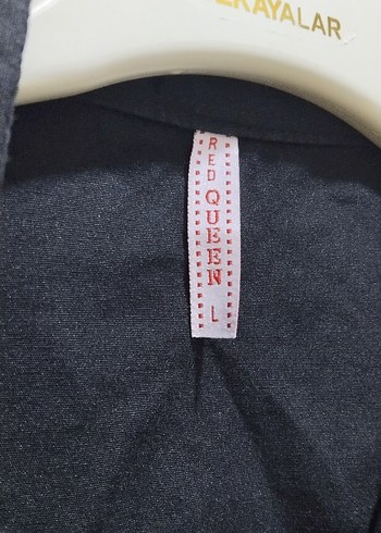 Düğmeli Siyah Keten Gömlek - Görsel 2