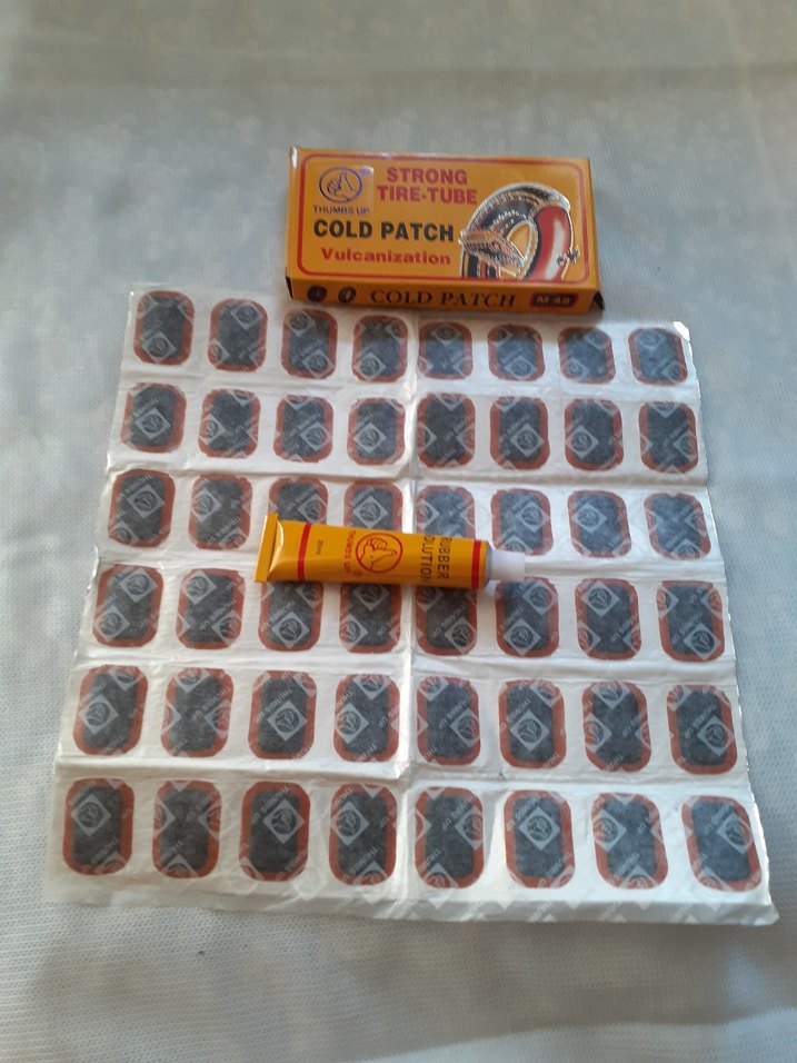 Lastik Yaması ve Solüsyon Seti 48 Adet 1. Kalite - Görsel 2