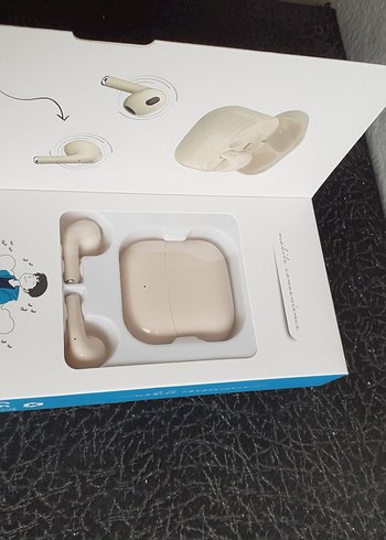 Bix TW5 Bej Kablosuz Kulaklık - Görsel 4