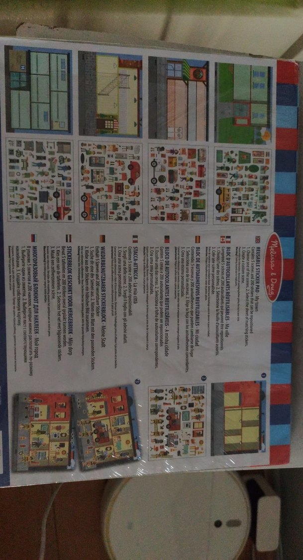 SIFIR Melissa&Doug Renkli Yeniden Kullanılabilir Çıkartma Seti - Görsel 2