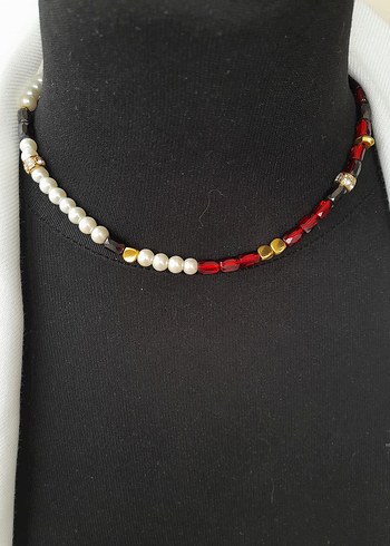 Bohem İncili Kadın Kolye - Görsel 5