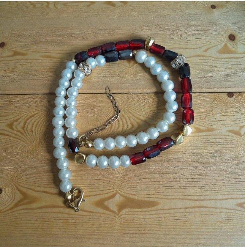 Bohem İncili Kadın Kolye - Görsel 2