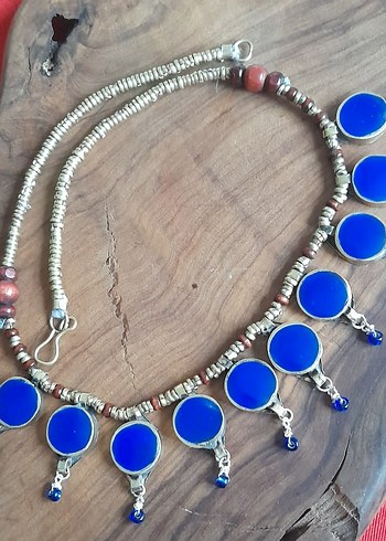 Etnik Alpaka Kadın Kolyesi - Görsel 3