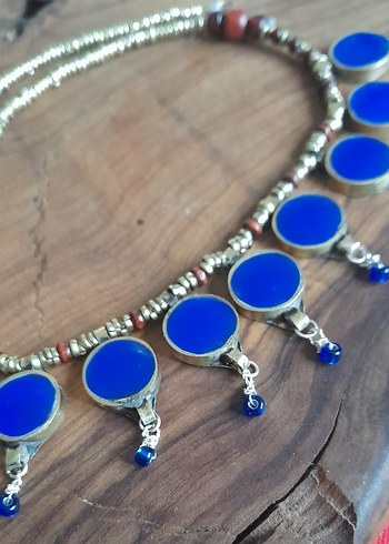 Etnik Alpaka Kadın Kolyesi - Görsel 4