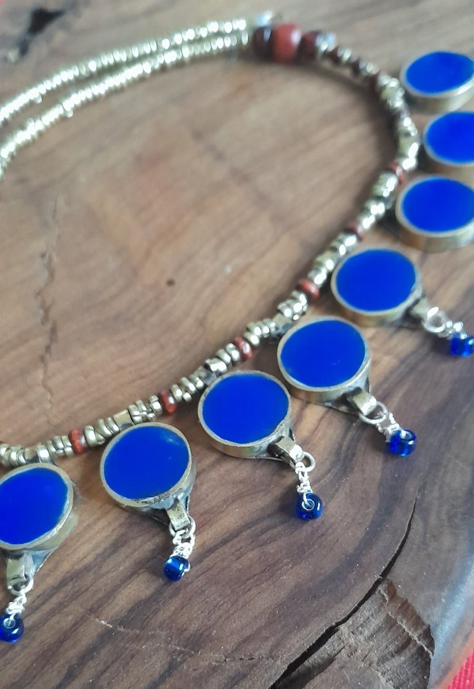 Etnik Alpaka Kadın Kolyesi - Görsel 4