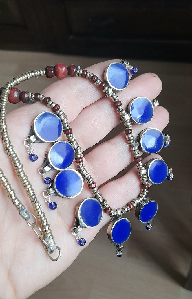 Etnik Alpaka Kadın Kolyesi - Görsel 2