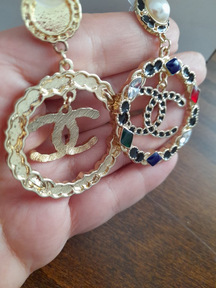 Renkli Boncuklu Uzun Bohem Küpeler - Görsel 2