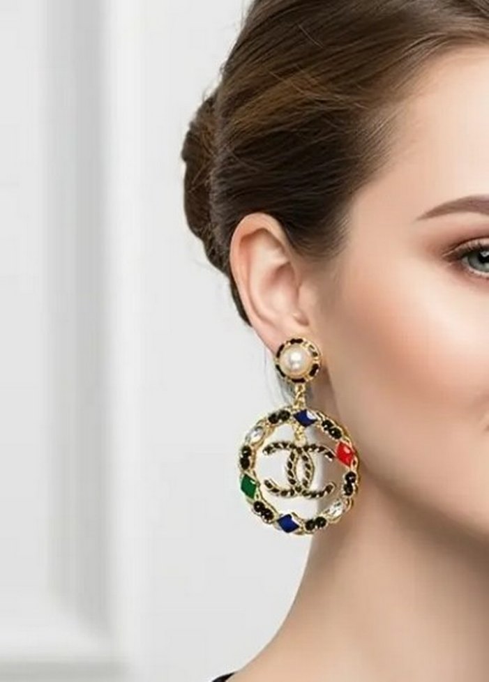 Renkli Boncuklu Uzun Bohem Küpeler - Görsel 5