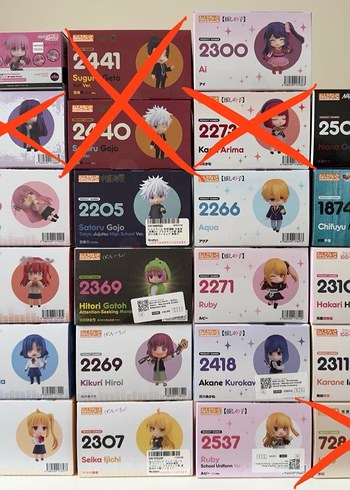  Satılık Nendoroidler
