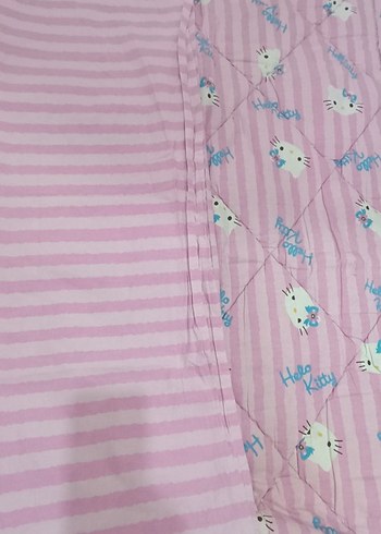 Hello Kitty Baskılı Pembe Çocuk Uyku Seti - Görsel 2