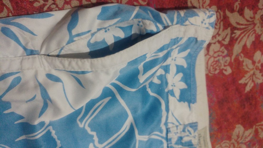 Mavi Desenli Erkek deniz şort - Görsel 5