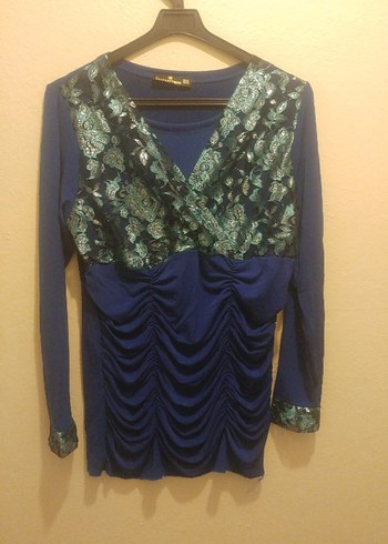 bayan abiye bluz gömlek - Görsel 2