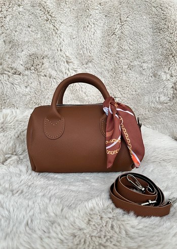 Vakko Modeli Fularlı mini çanta - Görsel 2