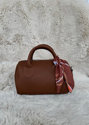 Vakko Modeli Fularlı mini çanta - Görsel 3