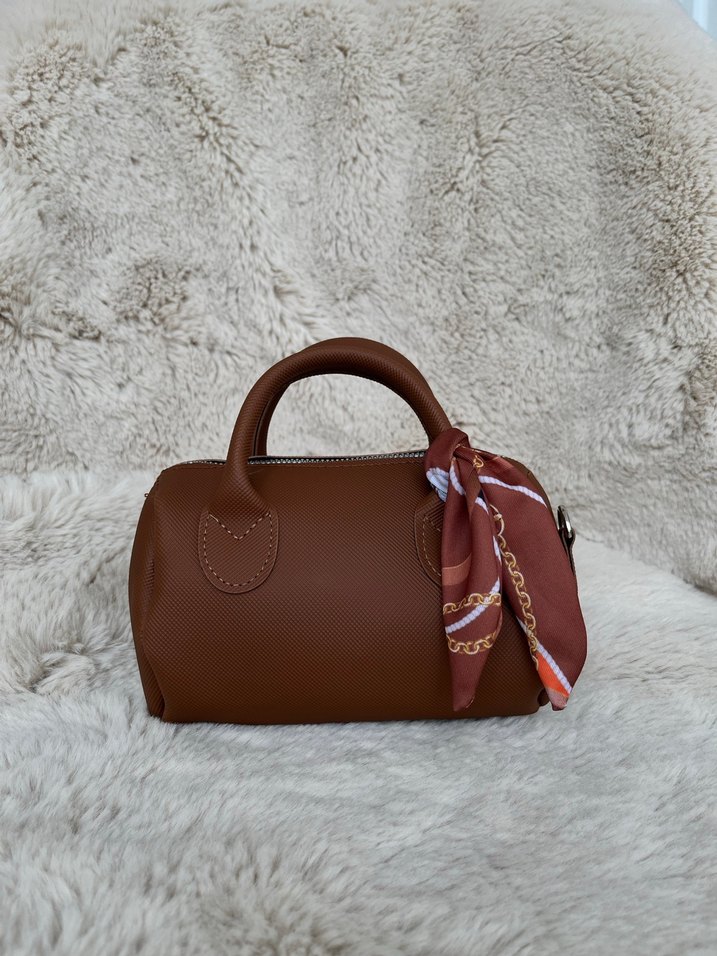 Vakko Modeli Fularlı mini çanta - Görsel 3