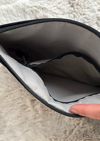 Taş detaylı şık kadın portföy çanta - Görsel 4