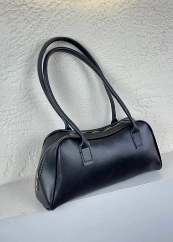 Deri Kadın Siyah Çanta - Görsel 3