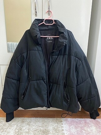 Zara zara oversize şişme mont