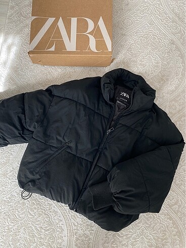 zara oversize şişme mont