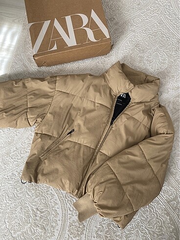 zara oversize şişme mont