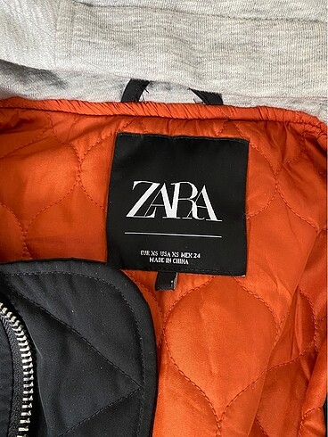Zara zara bomber ceket