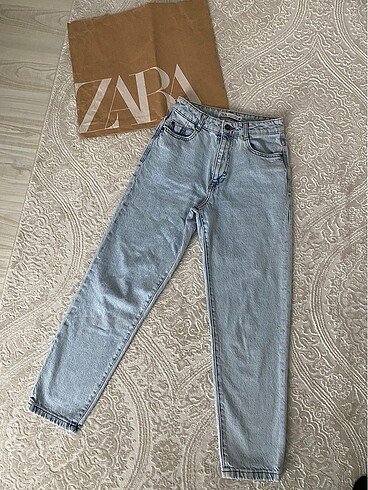 zara mom jean
