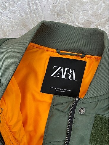 s Beden zara haki bomber ceket