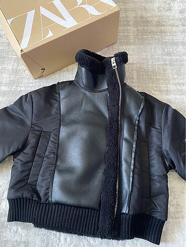 xs Beden zara kontrast cift yüzlü ceket
