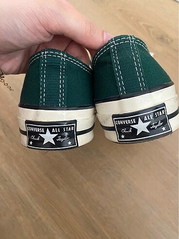 38 Beden yeşil Renk converse chuck 70