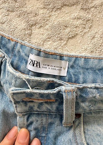 Zara straight fit jean - Görsel 3