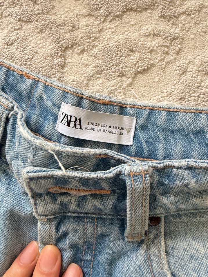 Zara straight fit jean - Görsel 3