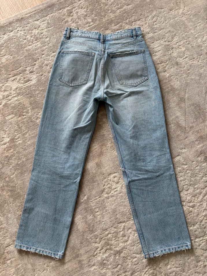 Zara straight fit jean - Görsel 4