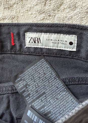 zara straight fit jean - Görsel 3