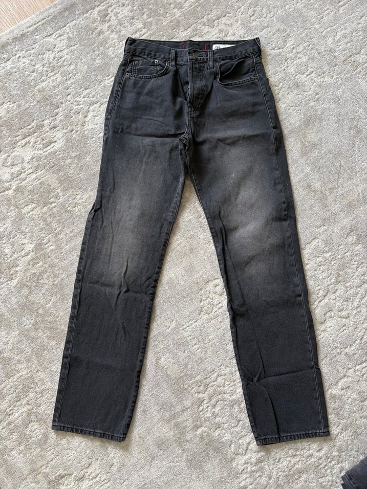 zara straight fit jean - Görsel 2