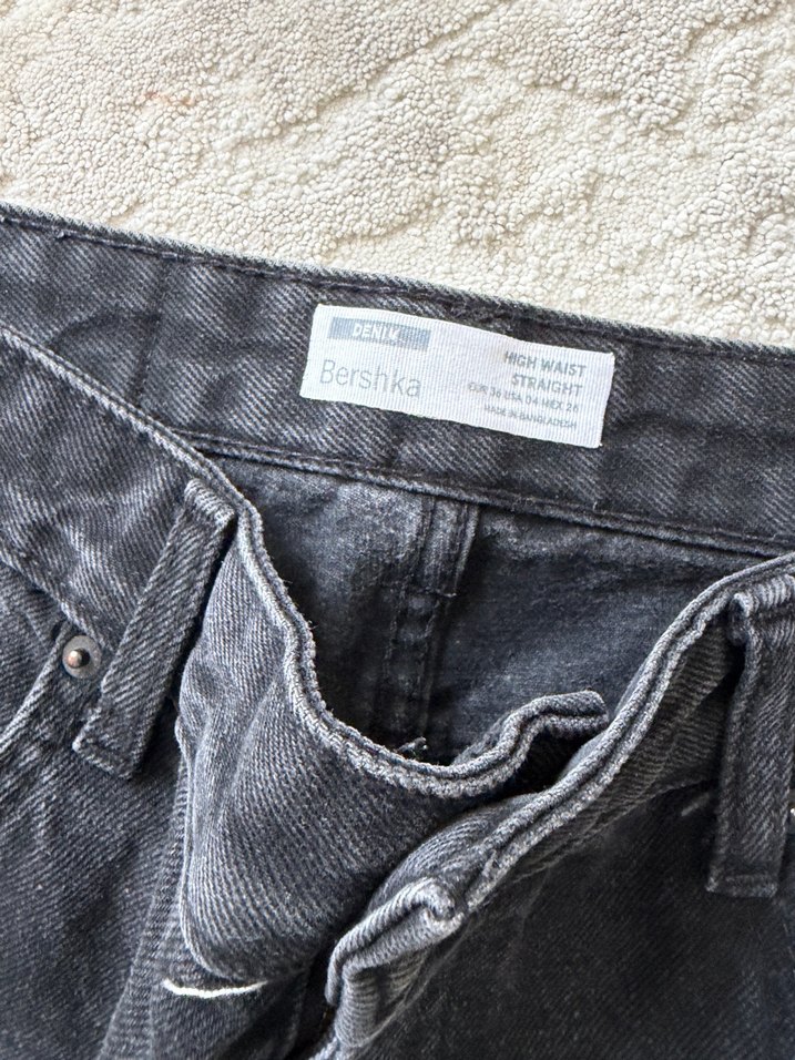 bershka straight fit jean - Görsel 3