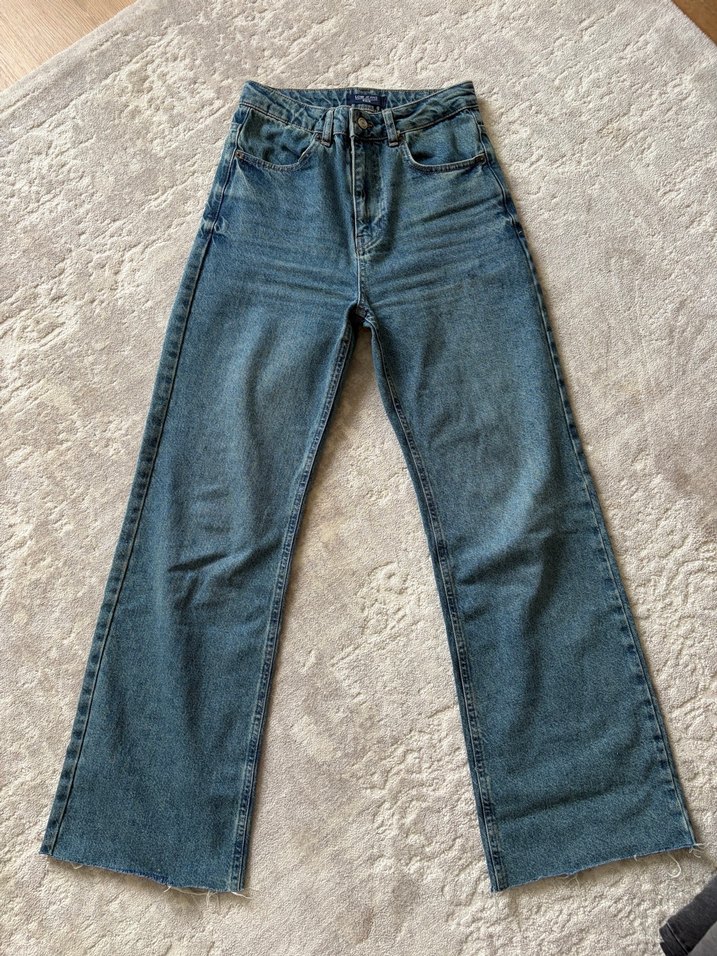 Straight Kadın Kot Pantolon - Görsel 2