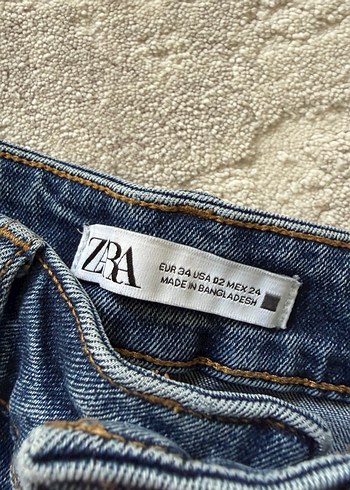 zara straight jean - Görsel 3