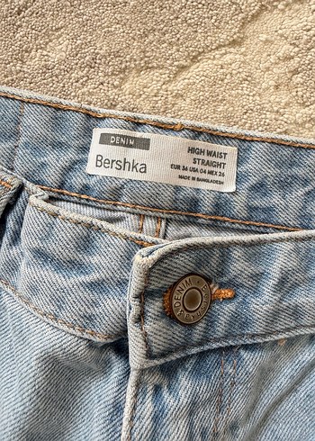 bershka straight jean - Görsel 3