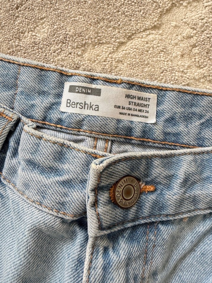 bershka straight jean - Görsel 3