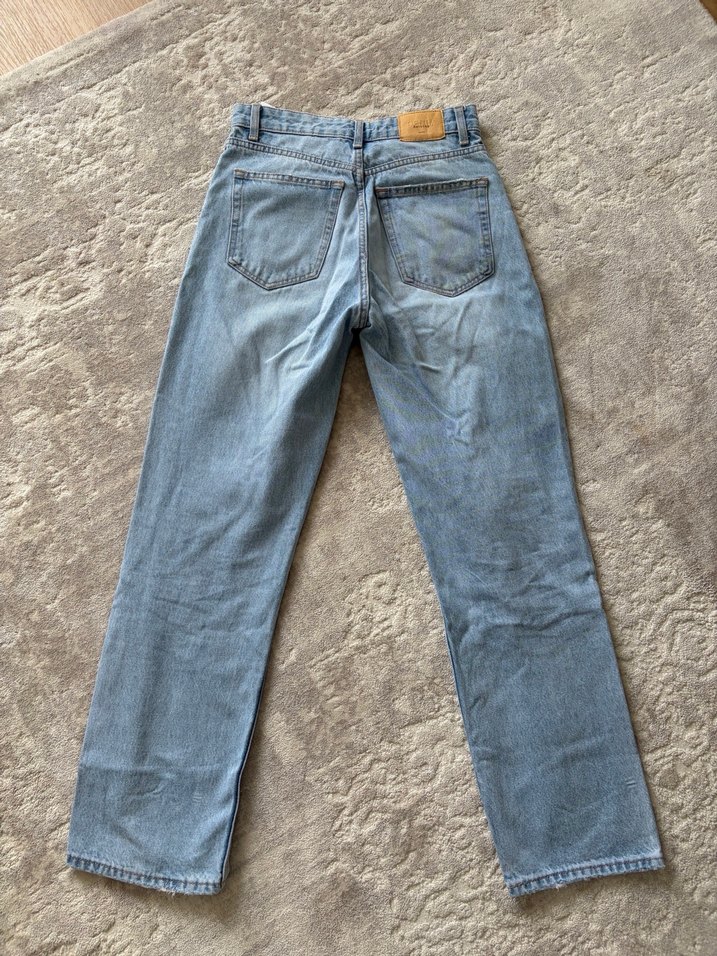 bershka straight jean - Görsel 4