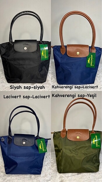 Longchamp Paris 1,2,3 ve 4 numaraları