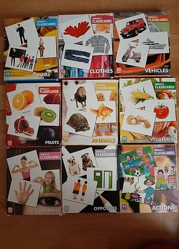 İngilizce Kelime Kartları