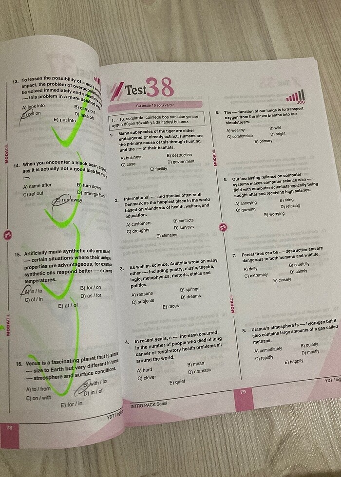 modadil kelime kitabı - Görsel 2